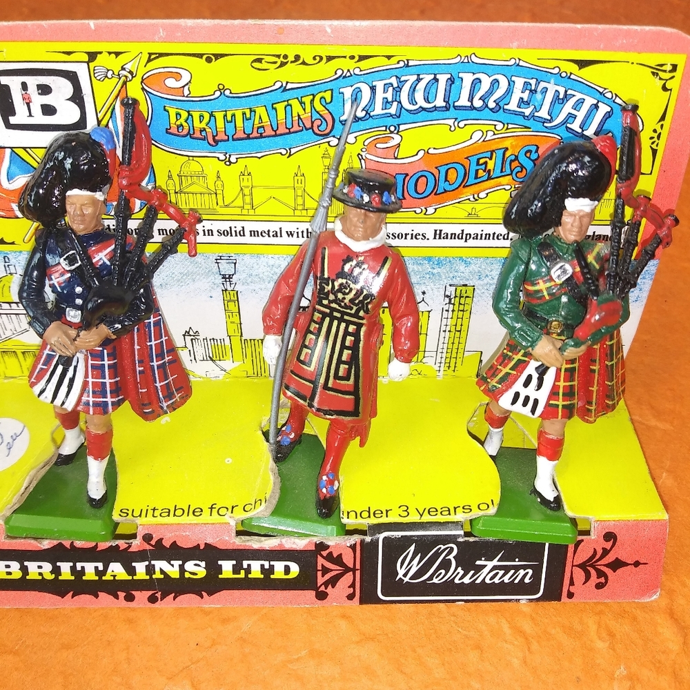 Britains New Metal Models Highland Infantry